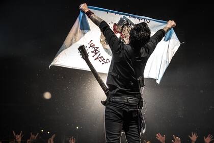 "No somos más Green Day de California: desde hoy somos Green Day de Argentina", dijo Bilie Joe.