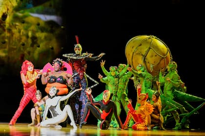 "OVO", el próximo espectáculo que presentará Cirque du Soleil en junio Argentina, representa el fantástico universo de los insectos.