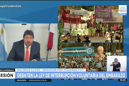 "Para mí no es una prioridad de salud pública, no es un cambio cultural o social que el misionero por lo menos lo reclama y lejos está de ser una cuestión de orden público", dijo el senador oficialista