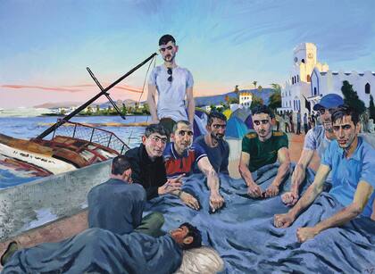 "Refugiados", de Liu Xiaodong