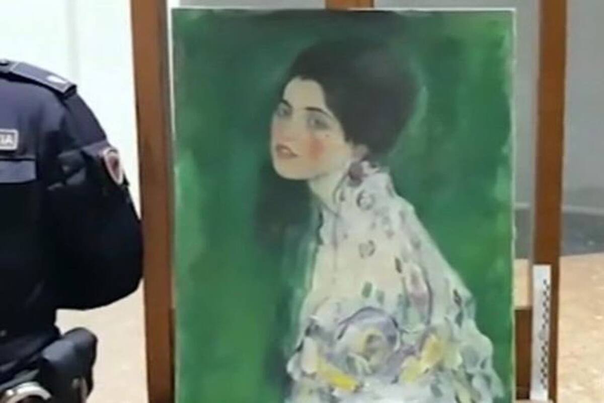 "Retrato de una dama", de Gustav Klimt, robado en 1997 de una galería italiana