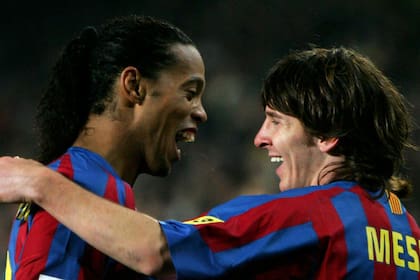 "Siempre fuimos muy amigos", dijo Ronaldinho sobre Messi
