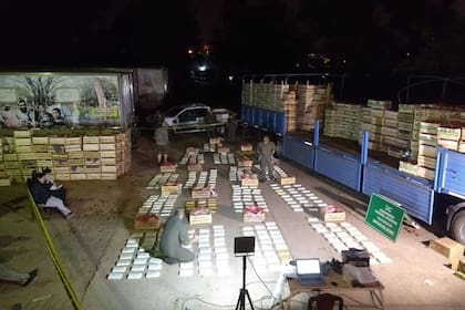 "Tomates blancos": secuestran 408 kilos de cocaína en un cargamento de verdura