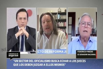 "Un sector del oficialismo busca echar a los jueces que los deben juzgar a ellos mismo", explicó Federico Pinedo