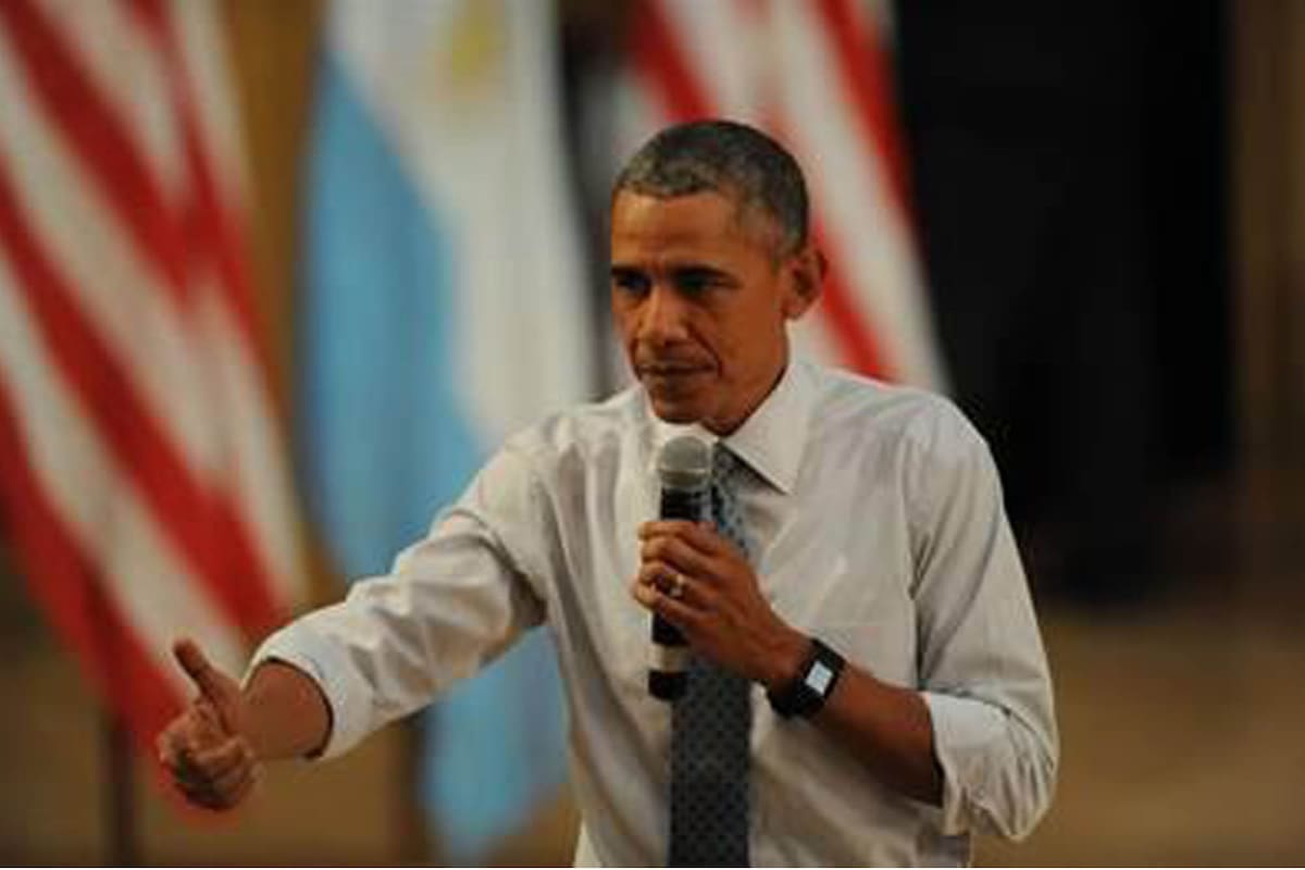 "Ustedes pueden cambiar el mundo”, les dijo Barak Obama cuando era presidente de los Estados Unidos a los 400 jóvenes aglutinados en La Usina del Arte