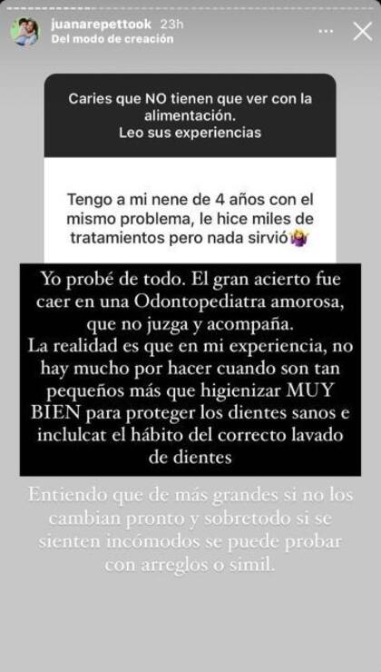 "Yo probé de todo", confesó Juana Repetto tras contar la afección que sufre su hijo Toribio