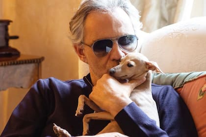 Andrea Bocelli había pedido ayuda para encontrar a su perra "Pallina" (Instagram)