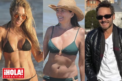 Andrea Bursten, Andrea Frigerio y Benjamín Vicuña, a pleno con sus escapadas a Punta del Este y Estambul.