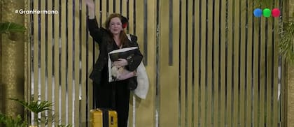 Andrea Del Boca abandonó la casa de Gran Hermano entre lágrimas