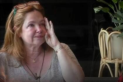 Andrea del Boca salió de la casa este jueves para hacerse chequeos médicos (Foto: Captura TV)