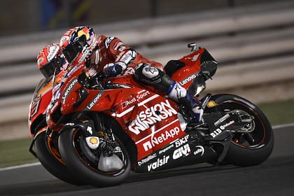 Andrea Dovizioso y Marc Márquez