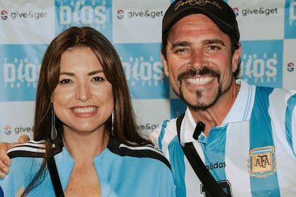 Andrea Estévez y Matías Alé