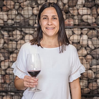 Andrea Ferreyra, enóloga de La Celia, bodega pionera en la elaboración del Cabernet Franc como varietal en Argentina