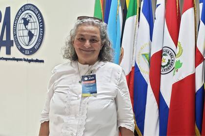 Andrea Izzo-Capella en uno de los días del evento en San José, Costa Rica