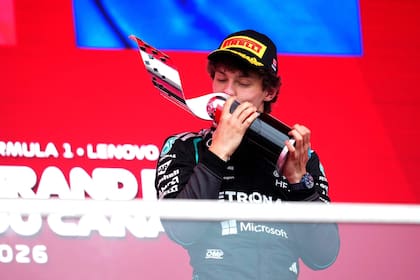 Andrea Kimi Antonelli es el líder de la Fórmula 1 2026 con cuatro triunfos en cinco carreras