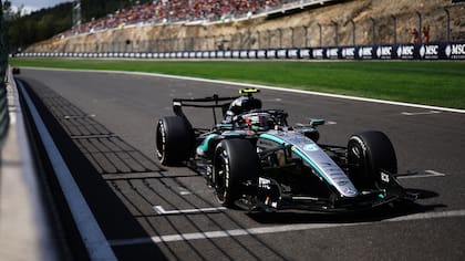 Andrea Kimi Antonelli se impuso en el Gran Premio de Bélgica de Fórmula 1. (Photo by Mark Thompson/Getty Images)