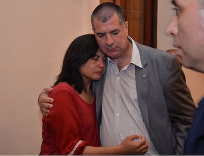 Andrea Lescano y Néstor García, los padres de Micaela, buscarán una pena mayor para Pavón