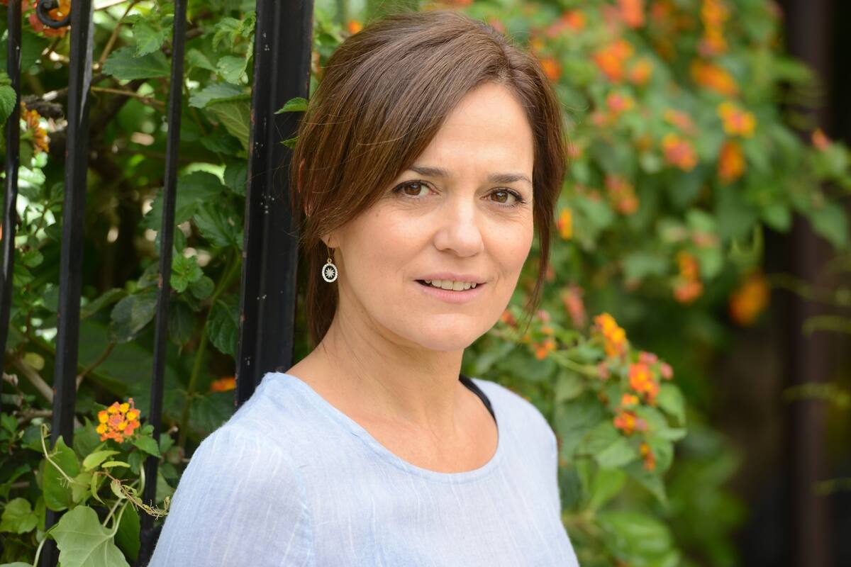 Andrea Pietra, la protagonista de la ficción de la fundación Huésped