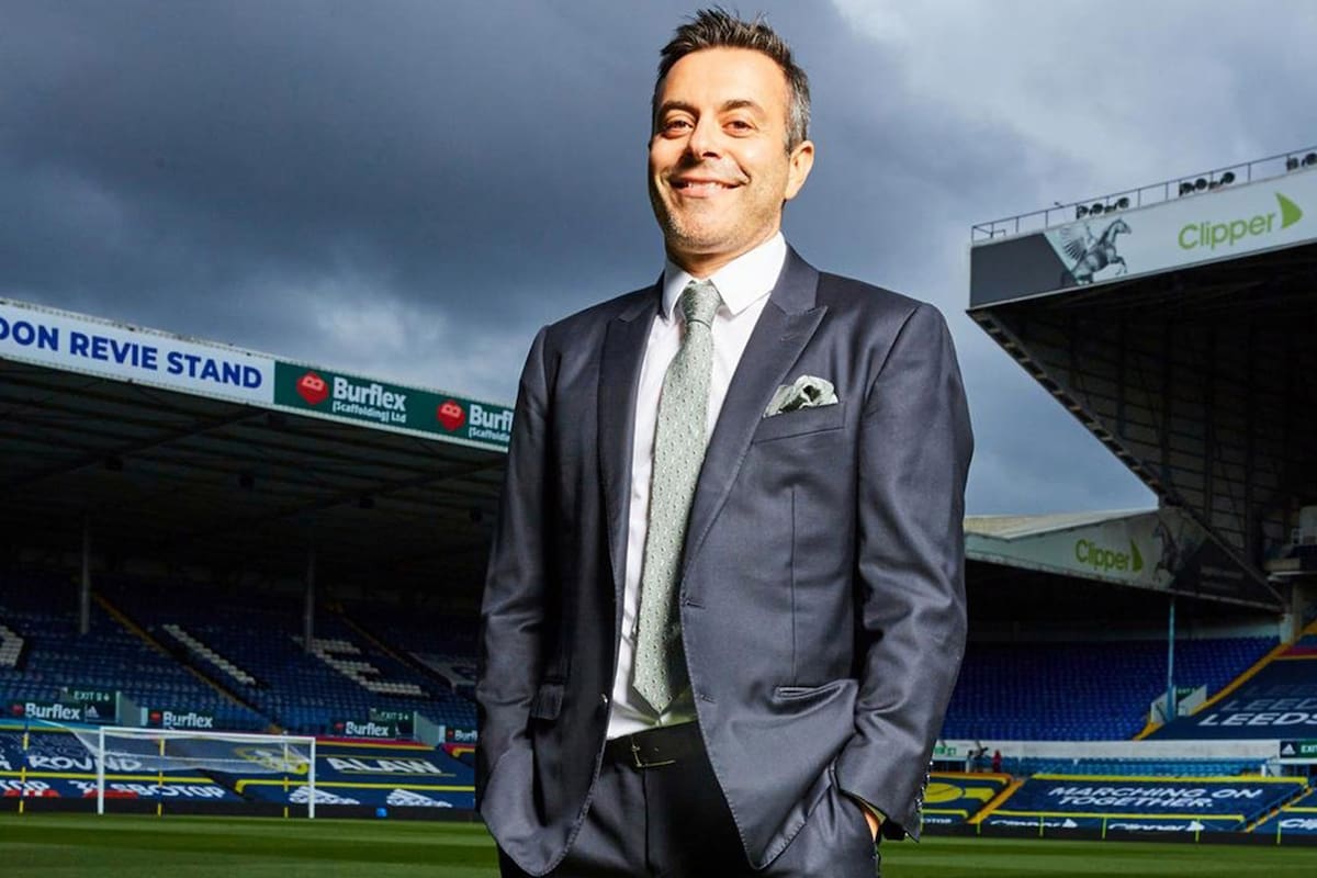 Andrea Radrizzani, presidente del Leeds United