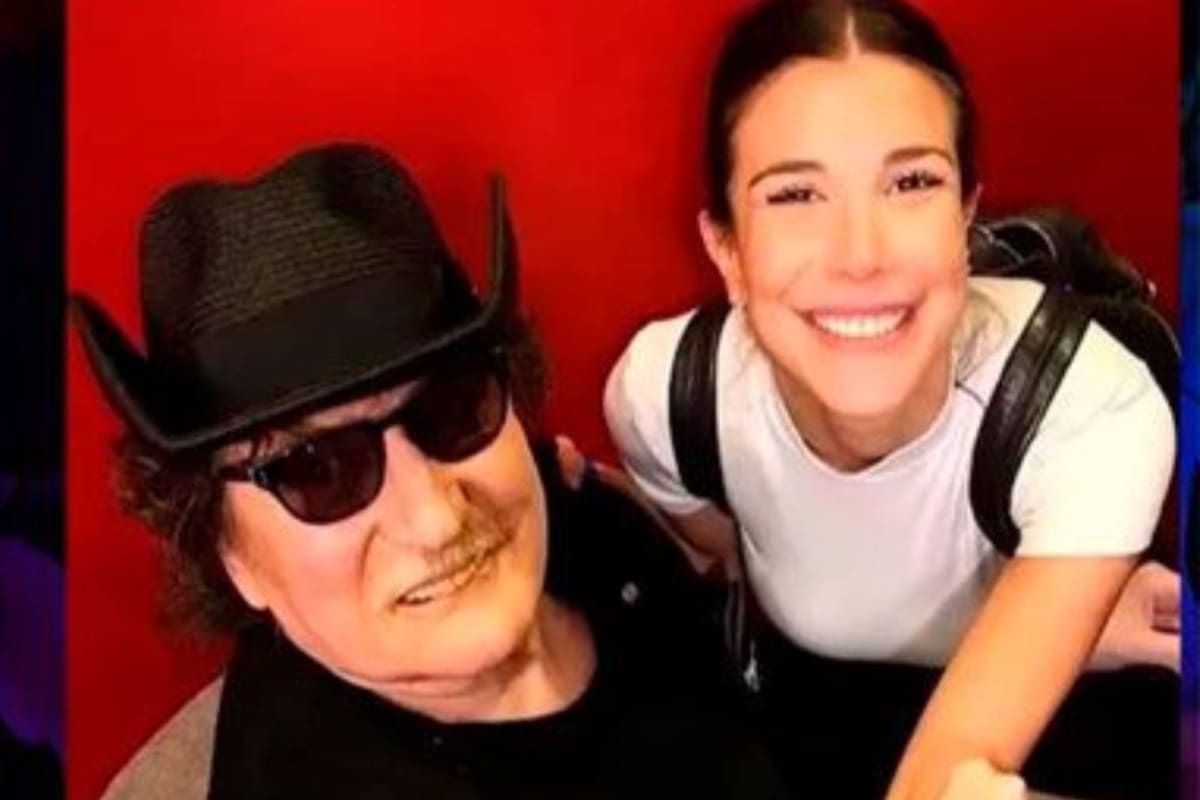 Andrea Rincón habló de la competencia que tuvo con Charly García (Captura video)