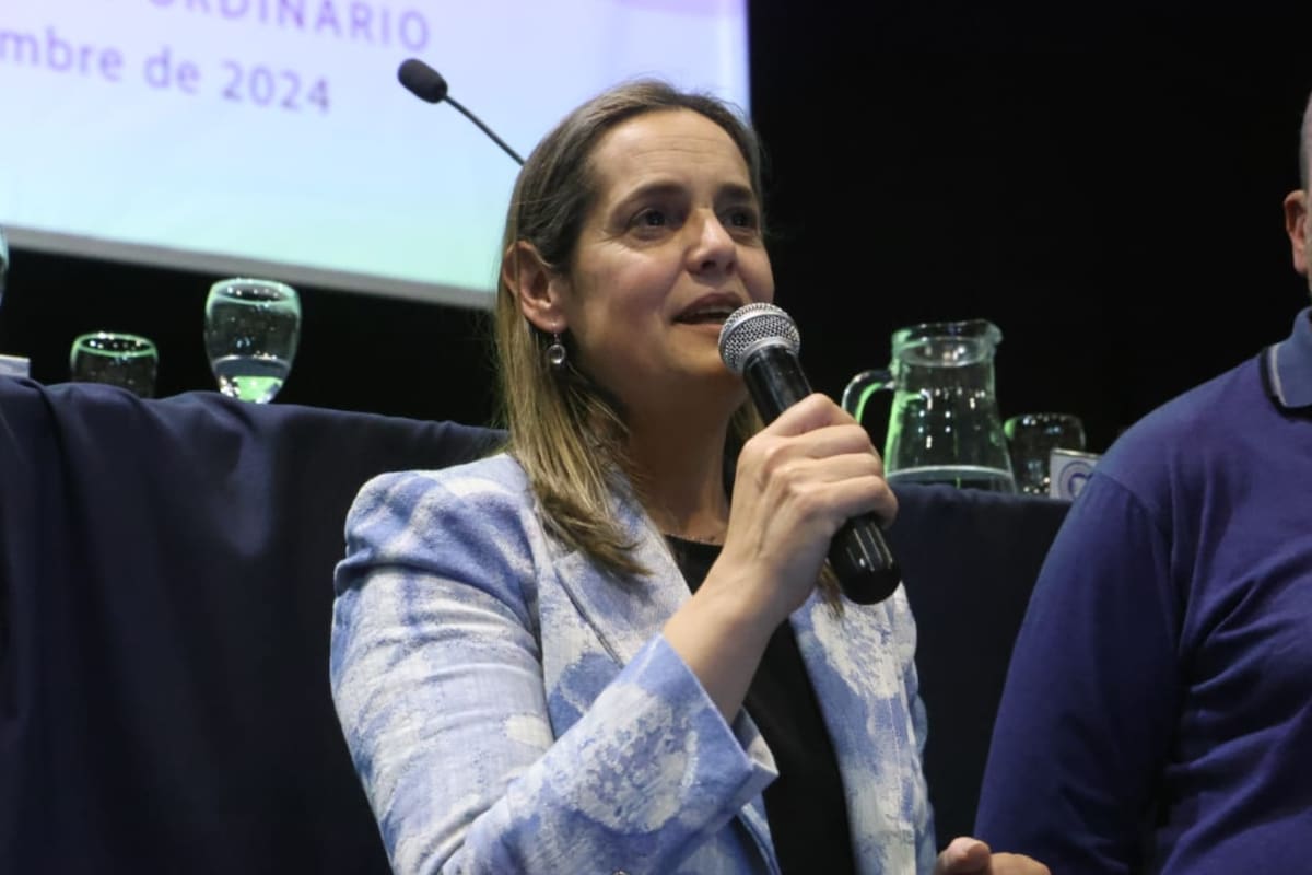 Andrea Sarnari, presidenta de la Federación Agraria Argentina (FAA)
