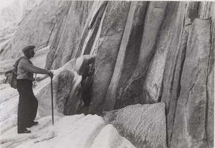 Andreas Madsen durante una exploración