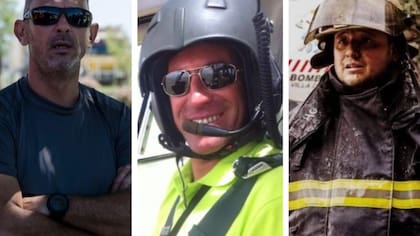 Andrés Bosch, Matías Valenzuela y Rodrigo Aimetta, víctimas de la tragedia en San Juan