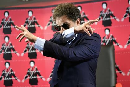 Andrés Calamaro en la presentación de su ultimo disco "Cargar la Suerte" en Ciudad de México, el 11 de octubre, 2018.
