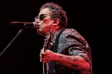 Andrés Calamaro abrió su recital con una dedicatoria especial para el Indio Solari
