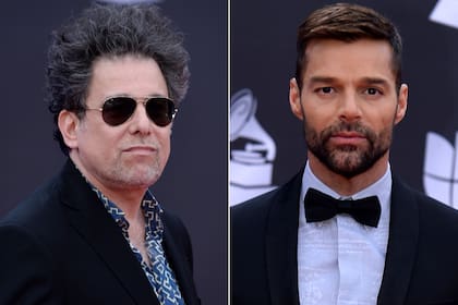 Andrés Calamaro tuvo un gesto de admiración hacia Ricky Martin en los minutos previos a la entrega de los Grammy Latinos