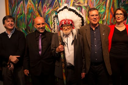 Andrés Duprat, Gaspar Noé, Yuyo Noé, Tristán Bauer y Cecilia Ivanchevich