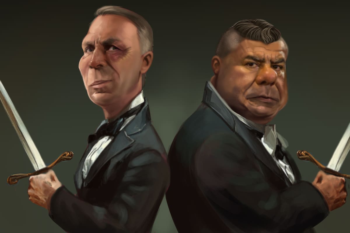 Andrés Fassi y Claudio Chiqui Tapia