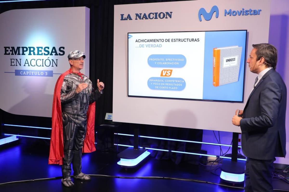 Andrés Hatum, profesor en Management y Organización de la Escuela de Negocios de la Universidad Torcuato di Tella, y José Del Rio, secretario General de Redacción de LA NACION