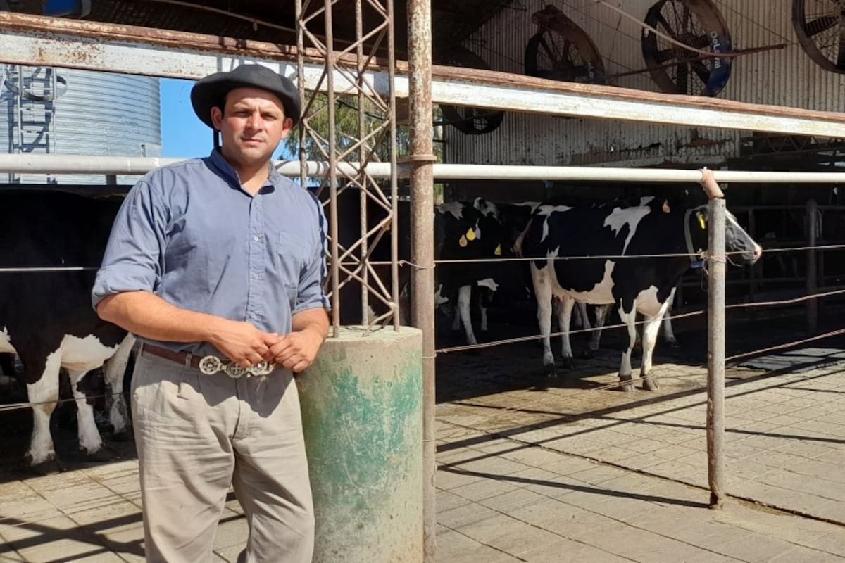 Andrés Leglise, el veterinario encargado general que hoy tiene la empresa