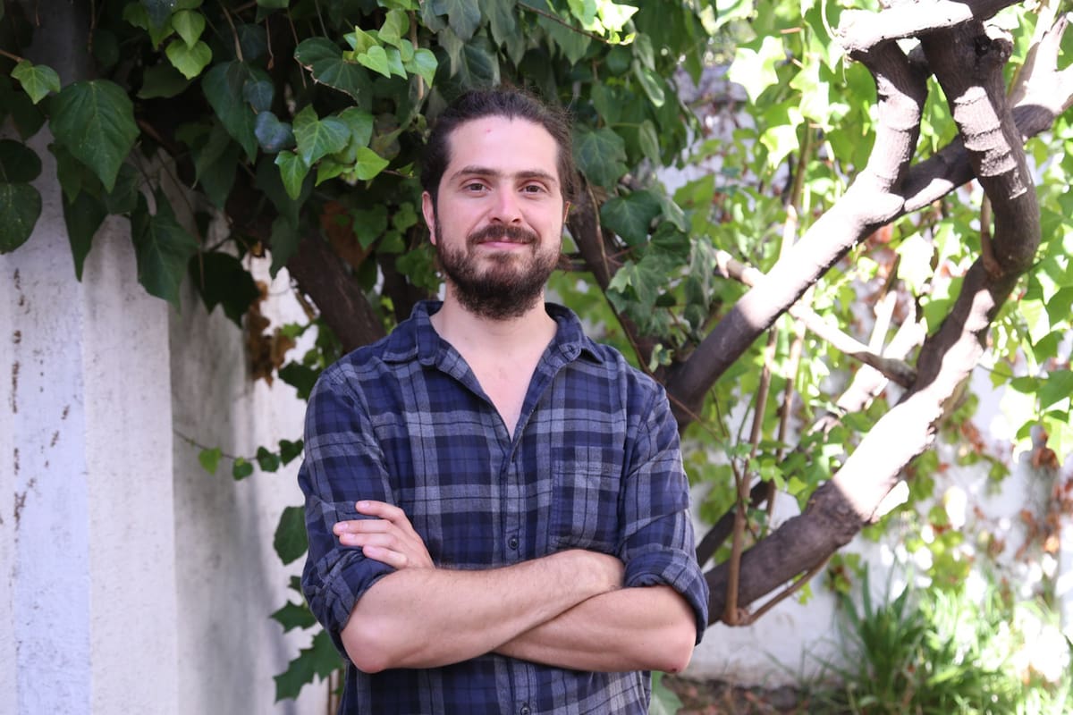 Andres Montero, autor de "El año en que hablamos con el mar"