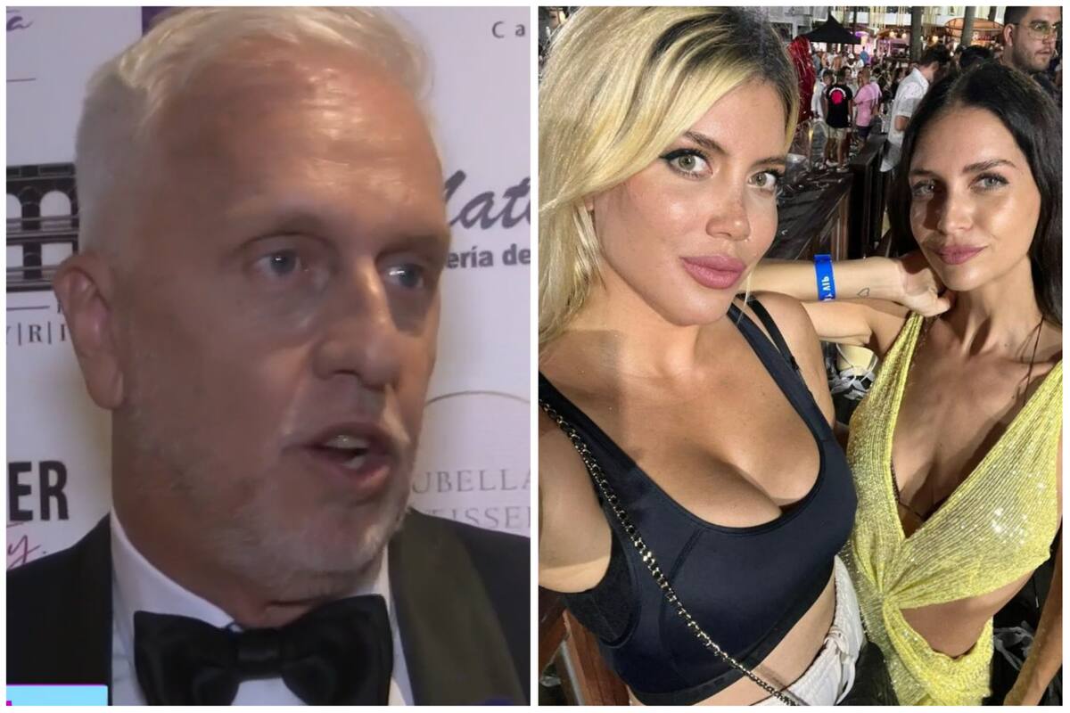 Andrés Nara habló de la ausencia de Wanda y Zaira en su casamiento y fue tajante: “No querían ser protagonistas”