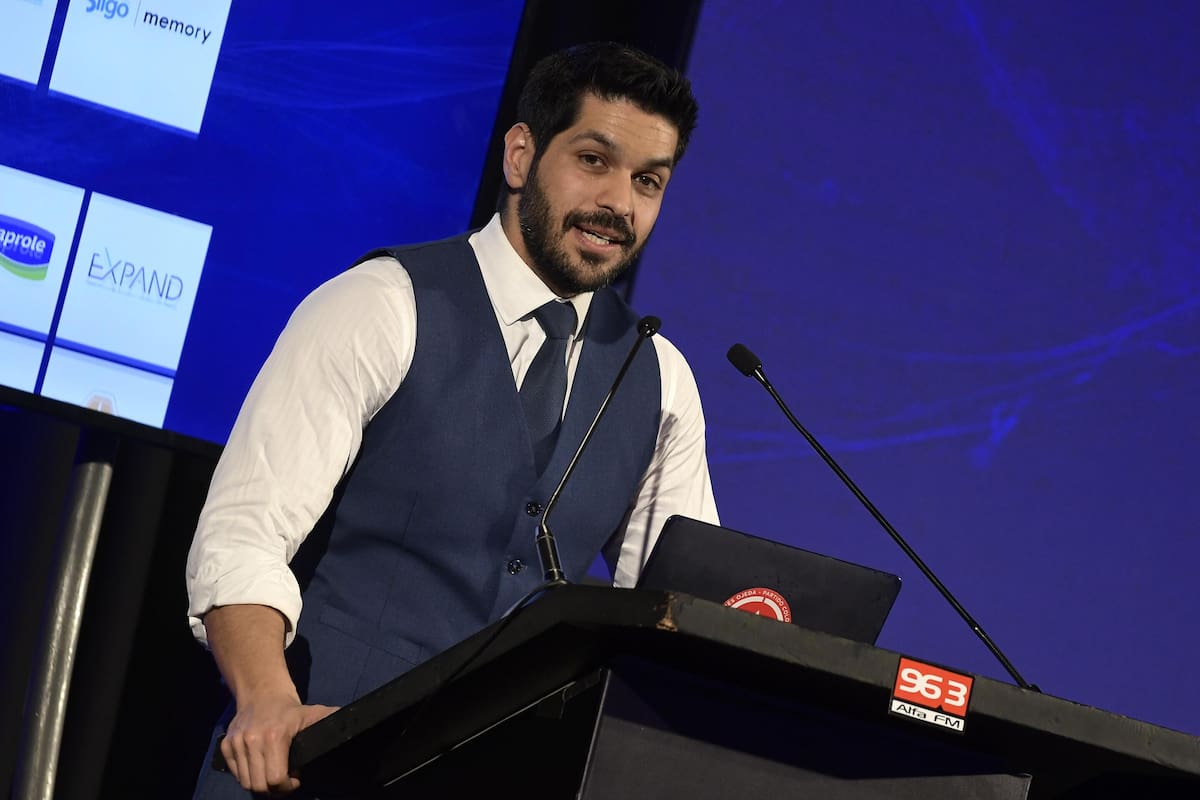 Andrés Ojeda, candidato del Partido Colorado para las elecciones uruguayas