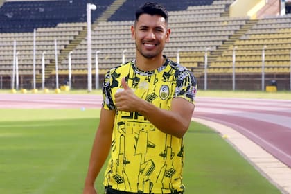 Andrés Ríos, delantero formado en River, enfrentará al equipo millonario con la camiseta de Deportivo Táchira, el campeón de Venezuela