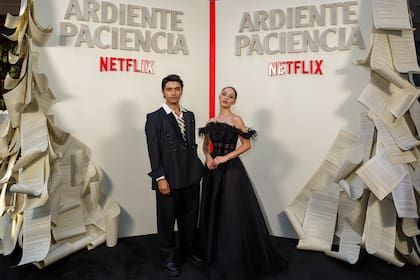 Andrew Bargsted y Vivianne Dietz, en la avant premier de la película