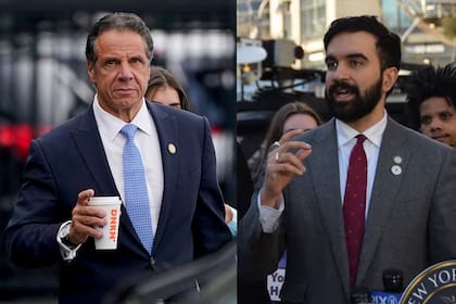 Andrew Cuomo y Zohran Mamdani van por la alcaldía de Nueva York