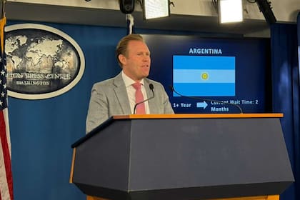 Andrew Giuliani, director ejecutivo del task force de la Casa Blanca para el Mundial 2026, en Washington.