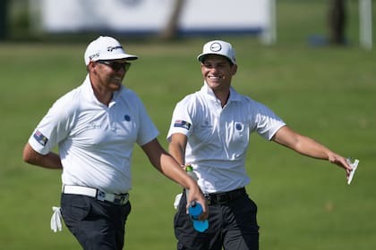 Andrew Jarvis y su hermano Aaron, campeón del LAAC 2022, vuelven a estar juntos en este torneo, esta vez en el Santa María Golf Club de Panamá.
