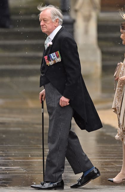 Andrew Parker Bowles, el ex marido de la Reina.