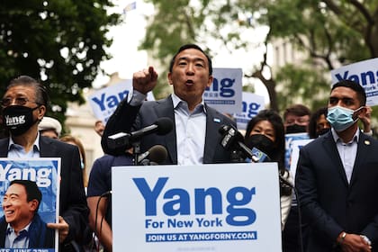 Andrew Yang busca ser alcalde de Nueva York