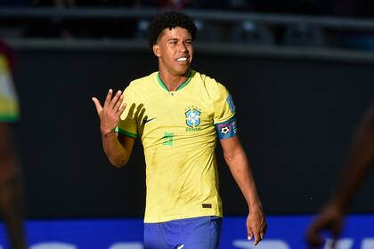 Andrey Santos será titular y capitán de Brasil en el partido de cuartos de final del Mundial Sub 20 ante Israel