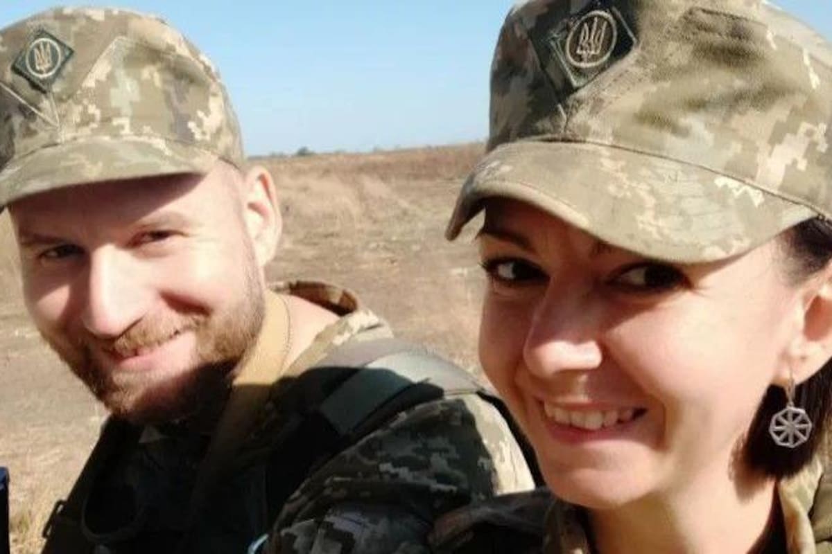 Andriy y Valeria ya habían planeado casarse antes de la guerra