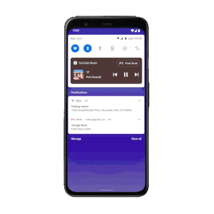Android 11 permite controlar diferentes dispositivos conectados desde un mismo lugar