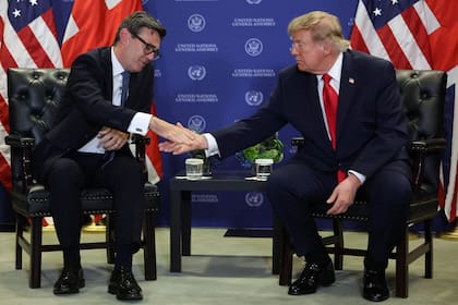Andy Burnham con Trump, durante su último encuentro