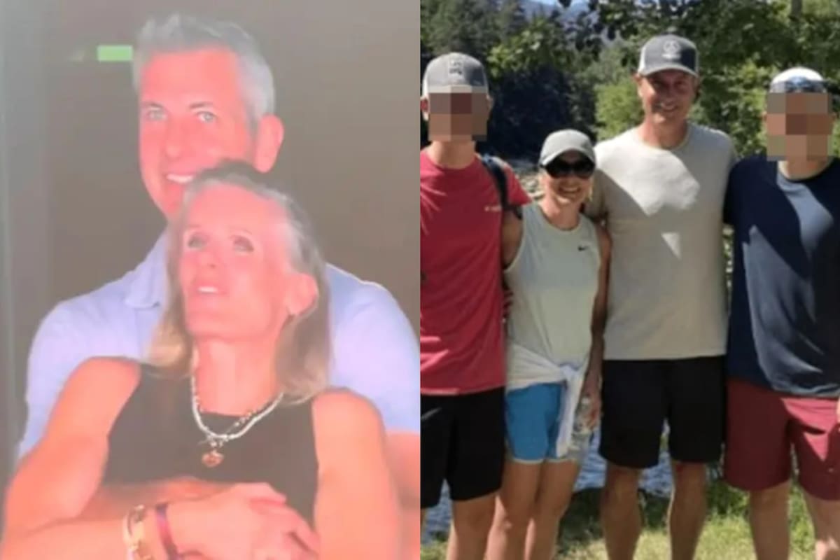 Andy Byron y Megan Kerrigan tienen más de 20 años de matrimonio y dos hijos de 18 y 24 años Foto: Facebook / Megan Kerrigan