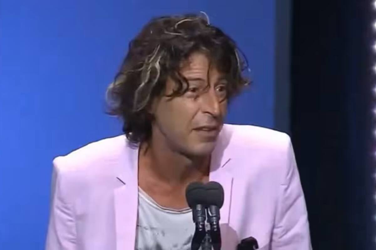 Andy Chango recibió la estatuilla a Mejor interpretación masculina de reparto en miniserie o teleserie